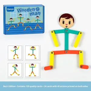 <span class=keywords><strong>ไม้ขีดไฟ</strong></span>ไม้สุดสร้างสรรค์ของเล่นเพื่อการศึกษาสำหรับ<span class=keywords><strong>เด็ก</strong></span>อนุบาลการเคลื่อนไหวของ<span class=keywords><strong>เด็ก</strong></span>ผู้ชาย<span class=keywords><strong>เด็ก</strong></span>ผู้หญิง - Product Image 6