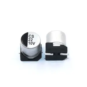 חיים ארוכים SMD אלקטרוליטי קבלים 10V 22uF SMD קבלים עבור LED אור