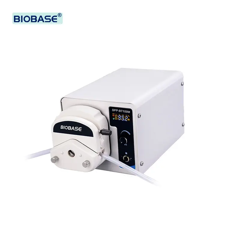 Biobase Fabriek Prijs Intelligente Debiet Peristaltische Pomp SPP-BT300M Serie Met Motor Voor Lab Peristaltische Pomp