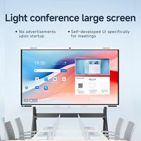 Pizarra Interactiva Inteligente con Pantalla Táctil 4K HD de 86 Pulgadas para Entrenamiento, Escuelas y Empresas, Entrega Inmediata