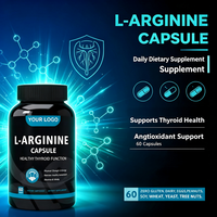 Capsules d'Arginine OEM en Marque Blanche, Supplément Énergétique d'Acides Aminés 1000mg 3000mg, Qualité Alimentaire pour Adultes