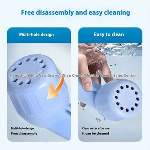 Flauta de Lengüetas Tranquility Anning Qingfei de Plástico Blanco Ecológico, Instrumento de Vibración para Deportes al Aire Libre y Entretenimiento - Product Image 2