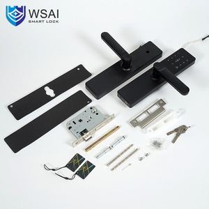 Nhôm Bền Kỹ Thuật Số Mã Cửa Khóa Thẻ Chìa Khóa Mở Khóa Thông Minh Khóa Kỹ Thuật Số Mật Khẩu Vân Tay Khóa Cửa Điện Tử - Product Image 3