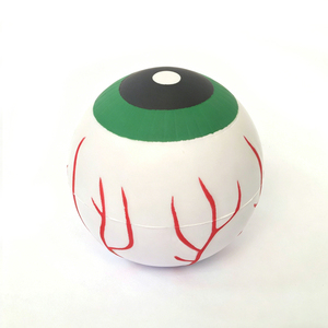 Wholesale Custom Logo PU Foam Soft Eyeball Shaped Slow Rising Stress Ball Promotional Gifts Squeeze Toys for <b>Kids</b> Boys and Girls - Product Image 4