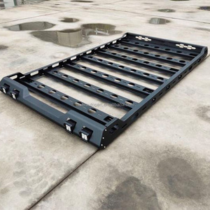 Portaequipajes de Techo de Acero de Alta Calidad <span class=keywords><strong>para</strong></span> Exterior, <span class=keywords><strong>para</strong></span> Camioneta SUV 4X4, Impermeable, <span class=keywords><strong>para</strong></span> Carga Superior, Compatible con Land Cruiser LC80 - Product Image 2