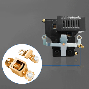 Enchufe de Pared VBQN con 2 Puertos USB y Luz de Neón, Interruptor de Pared de Baquelita de 1/2/3/4 Vías con <span class=keywords><strong>Control</strong></span> de Luz y Enchufe - Product Image 5