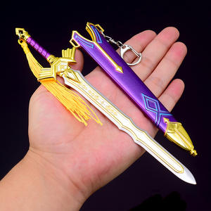 ดาบตำนานเซลด้าแบบจำลอง ขนาด 21.5 ซม. ทำจากโลหะทั้งหมด พร้อมปลอกดาบไร้รอยต่อ ของสะสมจากไฮรูล - Product Image 6