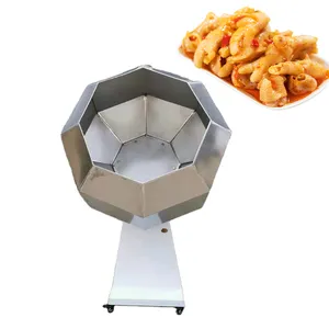 Profissional fábrica tempero máquina lanche batata fritas sabor revestimento máquina