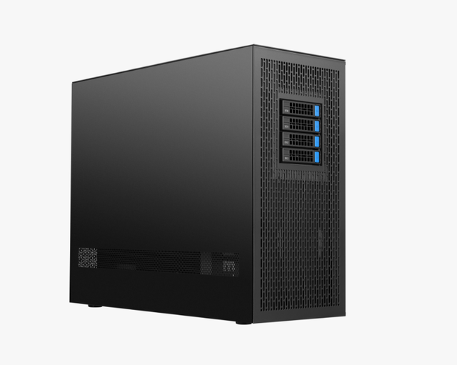 New Qway Q-FS2G5x16 GPU Server Rack 4 HDD Hotswap ASRock X870E Taichi Motherboard 2 GPUs AI USB Front Port ATX Fan DDR5 Stock