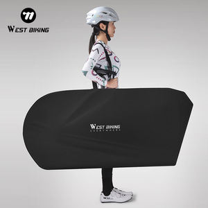 Sac de rangement pour vélo léger, portable, universel, en PU 420D, imperméable, avec sangle réglable, facile à transporter - Product Image 1