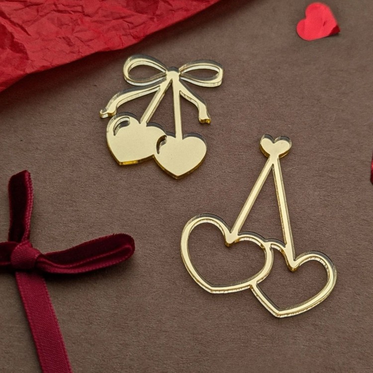 Love Cherry Two Piece Set (approximately 5cm high)