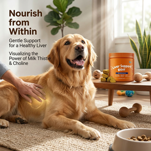 Soporte para el hígado Mordeduras Masticables suaves Aceite de Palma Curcumina Extracto de cúrcuma Lecitina de girasol Cardo Mariano Suplemento para el cuidado de <span class=keywords><strong>la</strong></span> salud de mascotas Perro - Product Image 3