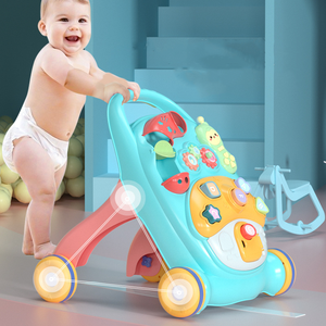 Vente en gros Jouet pour tout-petits assis à debout <span class=keywords><strong>Centre</strong></span> de jeu d'activité Jouet à tirer et pousser Jouet d'apprentissage pour activité de poussette pour bébé - Product Image 2