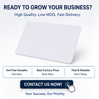 Cartes d'identité, de membre ou professionnelles en plastique PVC standard CR80, vierges, personnalisables, OEM, premium, durables, avec finition brillante ou mate, pour le marketing