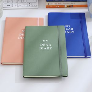 High Quality A5 Leather <strong>Notebook</strong> 75g Paper 80 Sheets Customizable Printed Pattern Thread Sewing Stylish Business Strap <strong>Notebook</strong> - Product Image 2