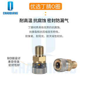 Universal 8mm <b>Quick</b> Connect Female M10x1 1/8Bsp Stainless Steel High Pressure Air Coupler For Pneumatic Hose 0-40Mpa - Product Image 3