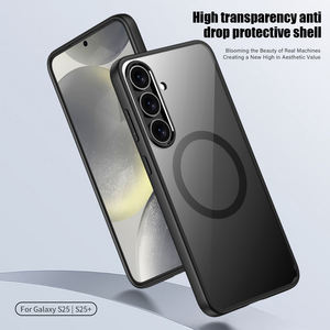 פרמיה מותאם אישית ברור במקרה טלפון עם טעינה אלחוטית מגנטית עבור s2525 בתוספת כיסוי אחורי אולטרה מסוגנן - Product Image 2