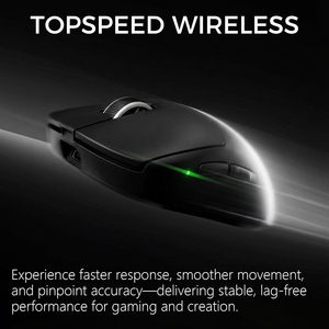 Souris de jeu sans fil MCHOSE A7 V2 Ultra+ Tri-Mode avec station de charge magnétique, 59G, double mode filaire/sans fil, polling 8K, autonomie de 130h - Product Image 5