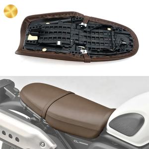 Siège noir de conception de confort de luxe de <span class=keywords><strong>2023</strong></span> 2024 fabriqué en usine pour le coussin de siège de moto haute performance de Honda CL250 CL300 <span class=keywords><strong>CL500</strong></span> - Product Image 5