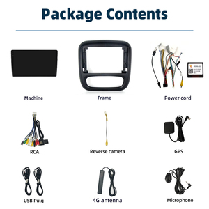 UIS7870 8core 2.7Ghz Android 13 Autoradio Stereo per <span class=keywords><strong>Renault</strong></span> <span class=keywords><strong>Trafic</strong></span> 3 2014-2020 Gps navigazione Carplay fotocamera 360 - Product Image 6