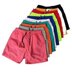Shorts décontractés d'été en lin pour femme, taille haute, coupe large, couleur unie, avec poches - Product Image 1