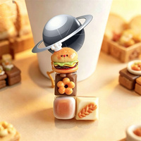 Jouet mécanique 3D anti-stress en forme de capuchon de clavier, jouet porte-clés en résine époxy thème anime, cadeau anti-stress, boîte mystère, jouets promotionnels en gros
