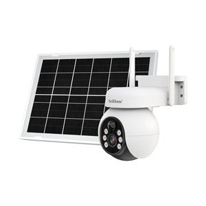 Cámara Solar SriHome DH001 4G IP66 Impermeable para Exteriores, Cámara de Seguridad CCTV con Batería de Larga Duración, Bajo Consumo de Energía 7W, Visión Nocturna - Product Image 1