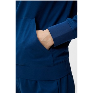 Conjunto de 2 Piezas de Sudadera con Capucha y Pantalones Cortos para Mujer, Transpirable, de Verano, con Logotipo Personalizado, Top Corto Deportivo - Product Image 6