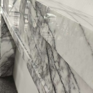 Mantel de Chimenea Moderno de Mármol Blanco, Mantel de Chimenea de Mármol para Villa, Mantel de Chimenea de Mármol de Lujo, Mantel de Chimenea Estilo Francés - Product Image 4