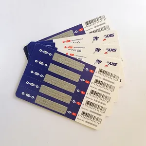Op Maat Gemaakte Scratch Off-Kaarten Loterij Spellen Kaart Roll Tickets Win Card