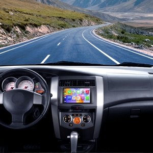 7Inch <span class=keywords><strong>Android</strong></span> Màn Hình Cảm Ứng Xe Video Stereo Cho Livana 2006 2010 DVD Player Đa Phương Tiện Hệ Thống Đài Phát Thanh Carplay Phổ Xe Đài Phát Thanh - Product Image 1