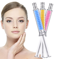 Crème Contour des Yeux Hydratante et Anti-rides Végane 10ml à l'Acide Hyaluronique, Essence Légère Effet Aiguille pour l'Élimination des Rides