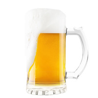 Mug à bière en verre pour la vente en gros, pour bière, jus, fête, usage domestique, 500 ml, logo personnalisé