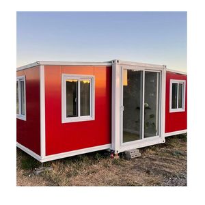 Casas de contenedores de estructura de acero prefabricadas de diseño barato y moderno para bares y cafeterías Con Baño - Product Image 4