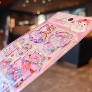 Autentico Adesivo Musicale Creativo Melody Kulomi, Cartone Animato 3D con Effetto Sabbia Mobile e Movimento - Product Image 4