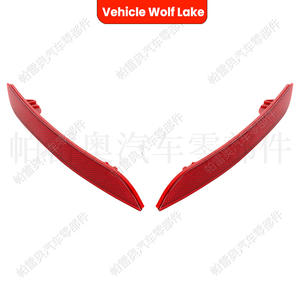 Reflector de parachoques trasero Vehicle Wolf Lake para Bmw F35 2012 2015, forma de menisco, lente LED roja - Product Image 4