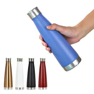 500毫升中国供应商防漏便携式不锈钢双壁热真空运动水瓶