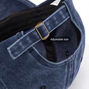 หมวกเบสบอลสีพื้นปรับขนาดได้ หมวกฮิปฮอป หมวกแก๊ปแบบสวมได้ทุกเพศ หมวกแก๊ปลำลองสไตล์พ่อ ของขวัญโปรโมชั่น - Product Image 3