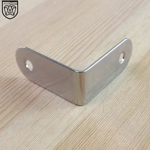 Protector de esquina metálico Anwang 040, soporte de ángulo recto para caja de madera o flight case - Product Image 3