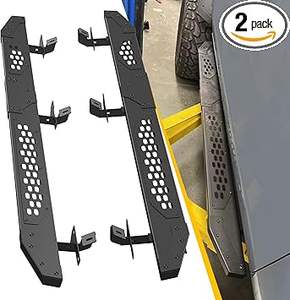 Calandre en maille design creux marches latérales en métal noir pour ford bonce 2021 - Product Image 2