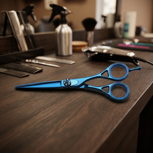 Ciseaux revêtus de titane bleu - Product Image 2
