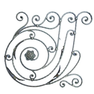 Tấm lan can cầu thang sắt rèn hiện đại JYD, chống mục, tự nhiên, lắp ráp dễ dàng, khuyến mãi - dùng làm hàng rào, giàn leo, cổng - Product Image 1