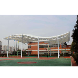 Fabricante Mayorista de Cubiertas para Canchas Deportivas de Estadios, Techos para Canchas de Tenis y Baloncesto de PVDF/PVC, Estructura de Membrana Arquitectónica - Product Image 1