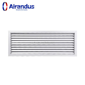 NOUVEAU Grille de ventilation industrielle HVACR TG-A pour montage mural/porte, en aluminium extrudé, personnalisable, étanche et résistante <span class=keywords><strong>à</strong></span> la corrosion - Product Image 1