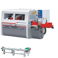 Dégauchisseuse à quatre faces SOSN avec 5 broches, moteur 4,0 kW, garantie de 2 ans
