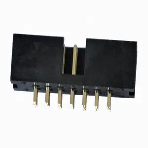 Connector Adapter Mannelijke Idc Socket 14 Pin 2X7 Pin 2.54Mm Pitch Box Header Dip Type