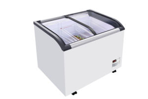 Kenkuhl תצוגת גלידה קופאים דלת זכוכית מסחרית ארון תצוגה אנכית - Product Image 3