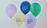 Ballons en latex ronds de 12 pouces, épaissis, imprimés en sérigraphie, best-seller Taojie, décoration de fête d'anniversaire, modèle 01826