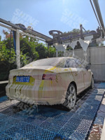 Mesin Cuci Mobil Otomatis Cerdas Tipe Rel Tanpa Sentuh dengan Lengan Robot Stainless Steel Kipas Kuat Harga Pabrik