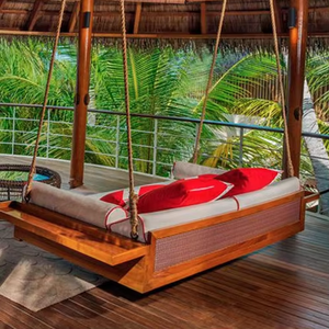 Giá tốt nhất của dây nội thất sân vườn võng nhôm khung nhôm đu ngoài trời treo giường - Product Image 1